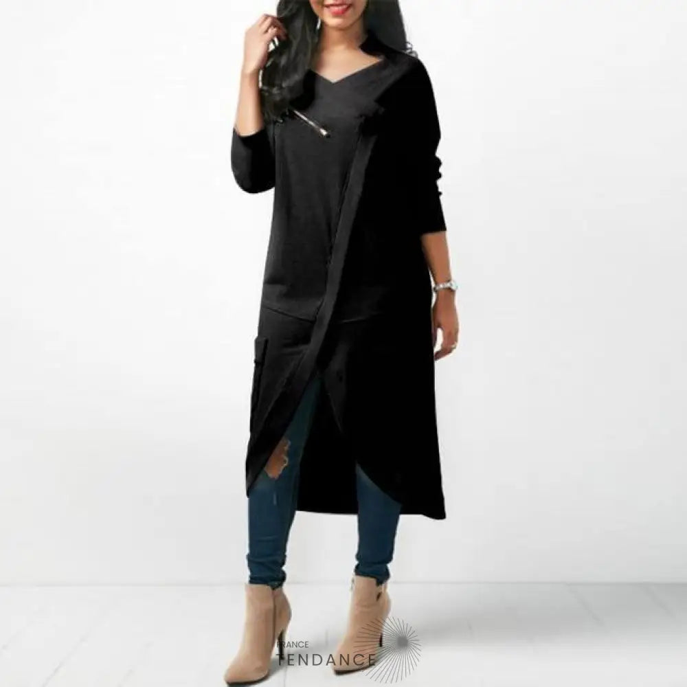 Gilet Long Déstructuré | France-Tendance