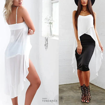 Haut Casual Irrégulier | France-Tendance