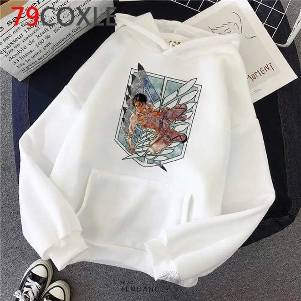 Hoodie Attaque Des Titans | France-Tendance