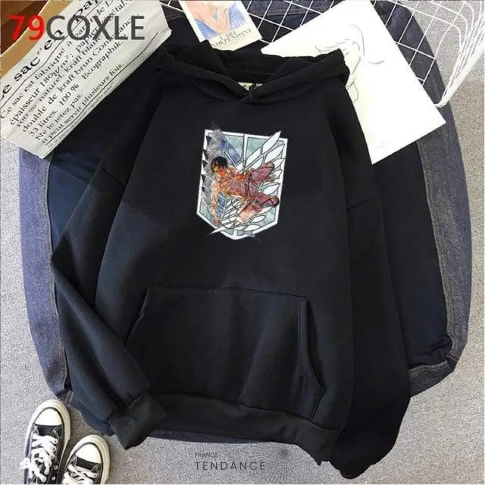Hoodie Attaque Des Titans | France-Tendance