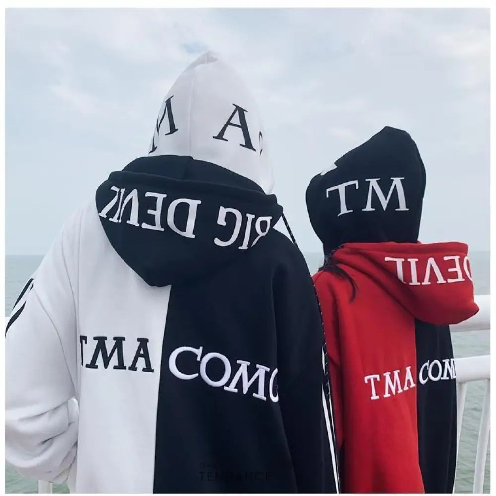 Hoodie Devil B&w™ | France-Tendance