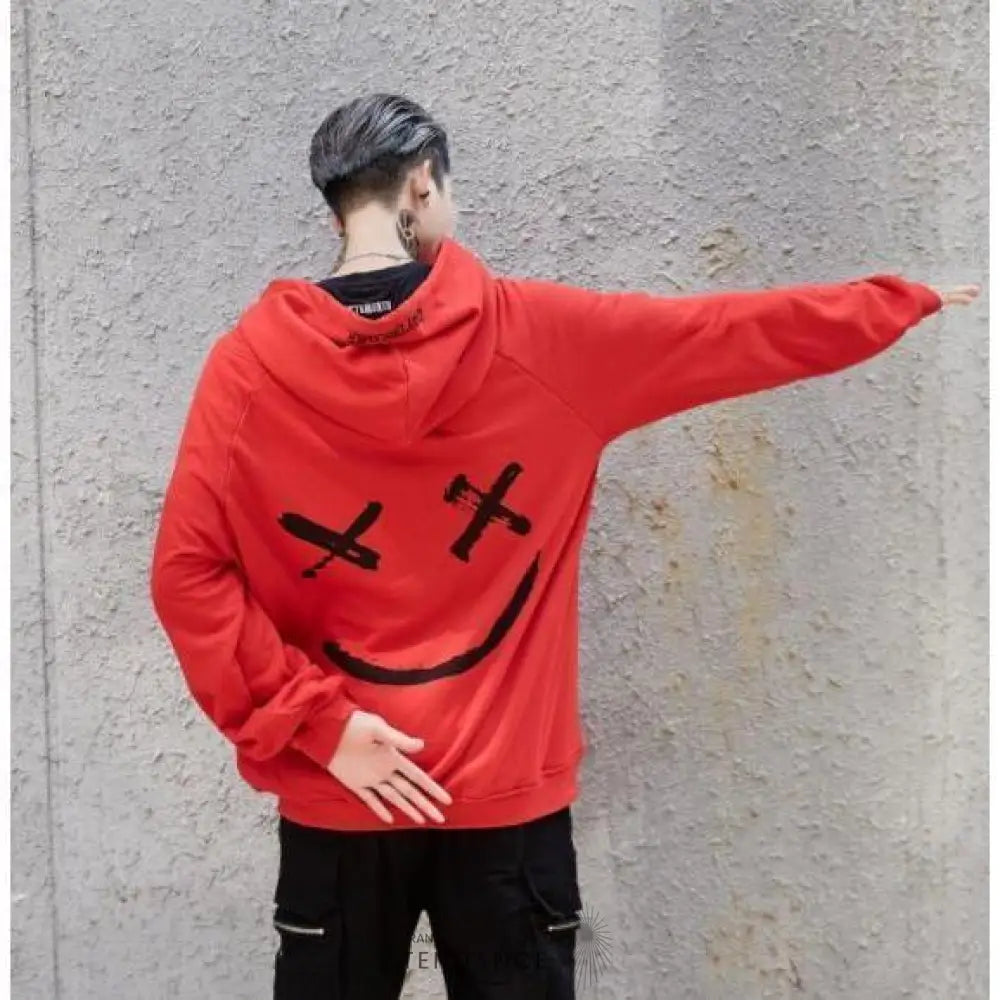 Hoodie Smile B&w (lil Peep x Marshmello)™ | France-Tendance