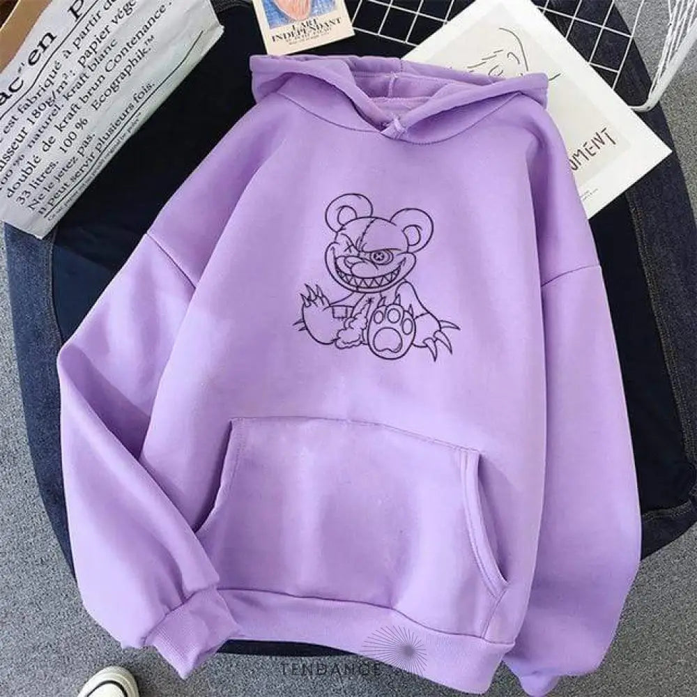 Hoodie Teddy Fury | France-Tendance
