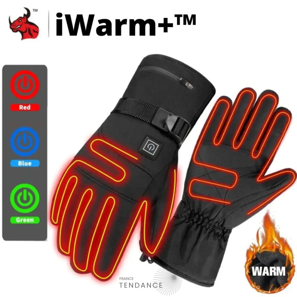 Gants électriques Chauffants Iwarm+™ | Double Batterie