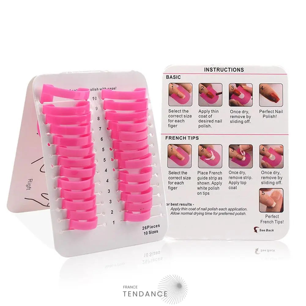 Kit De Pose Vernis anti-bavures | France-Tendance