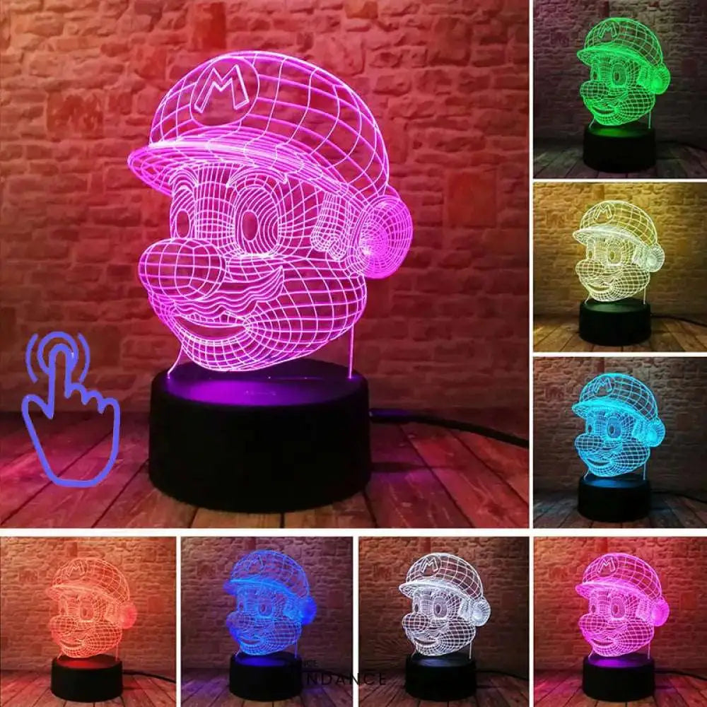 Lampe 3d Mario / Kart | France-Tendance