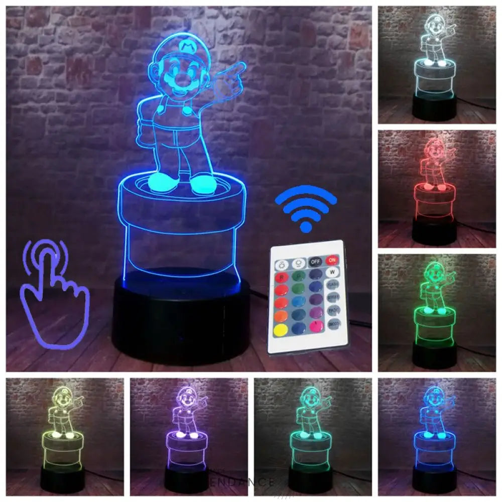 Lampe 3d Mario / Kart | France-Tendance