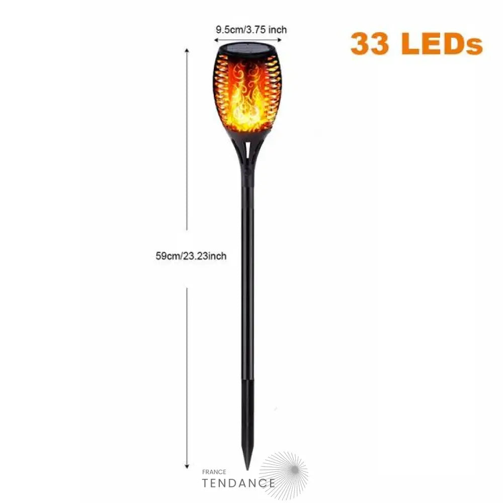 Lampe à Flamme Solaire - Lampes De Jardin été |