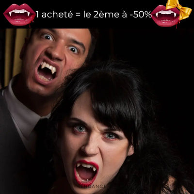 Magic Draculas | Dents De Vampire Rétractables Duo (Le 2Ème À -50%)