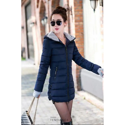 Manteau Long Matelassé Pour Femme | France-Tendance