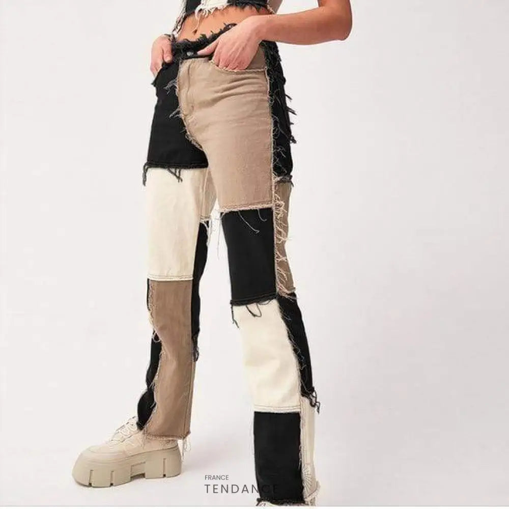 Pantalon Patchwork | France-Tendance