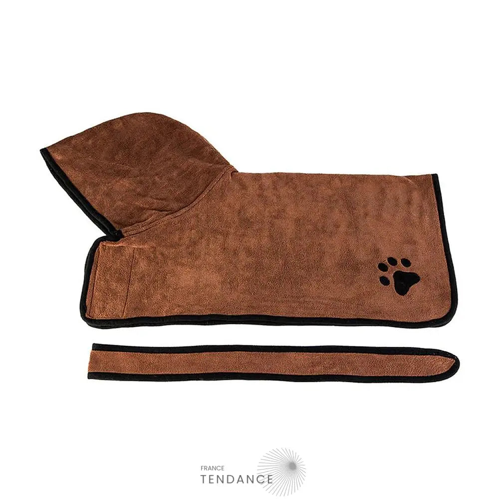 Peignoir Pour Chien En Microfibres | France-Tendance