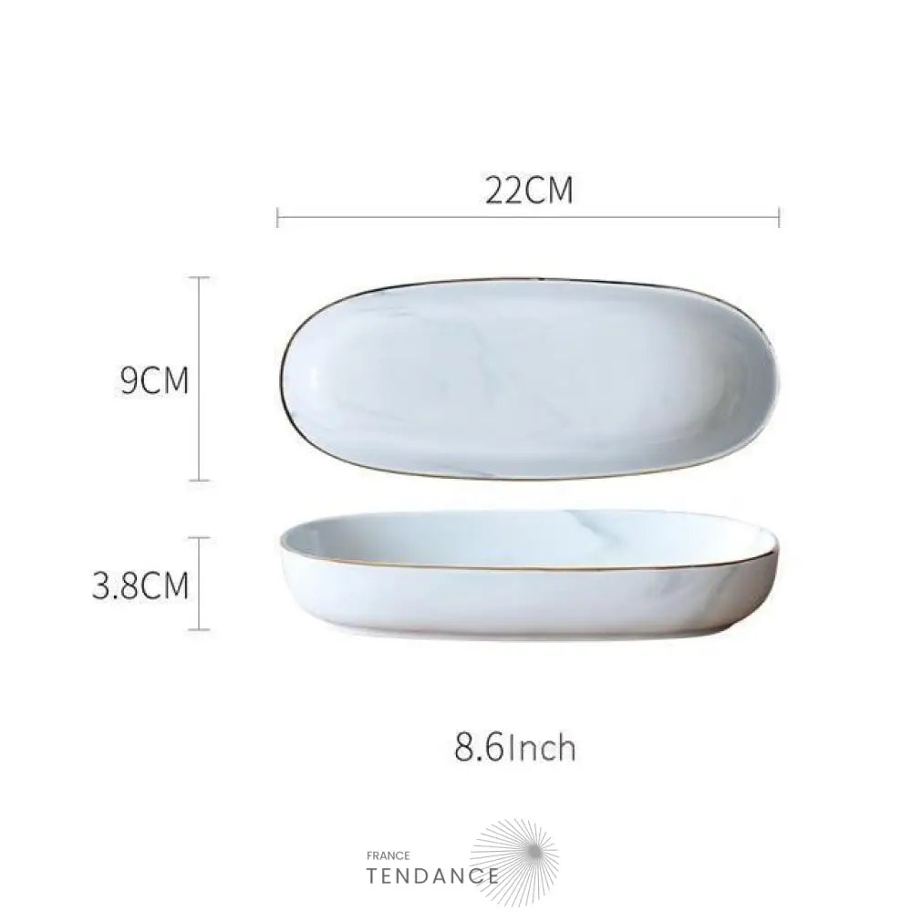 Plats En Porcelaine | France-Tendance