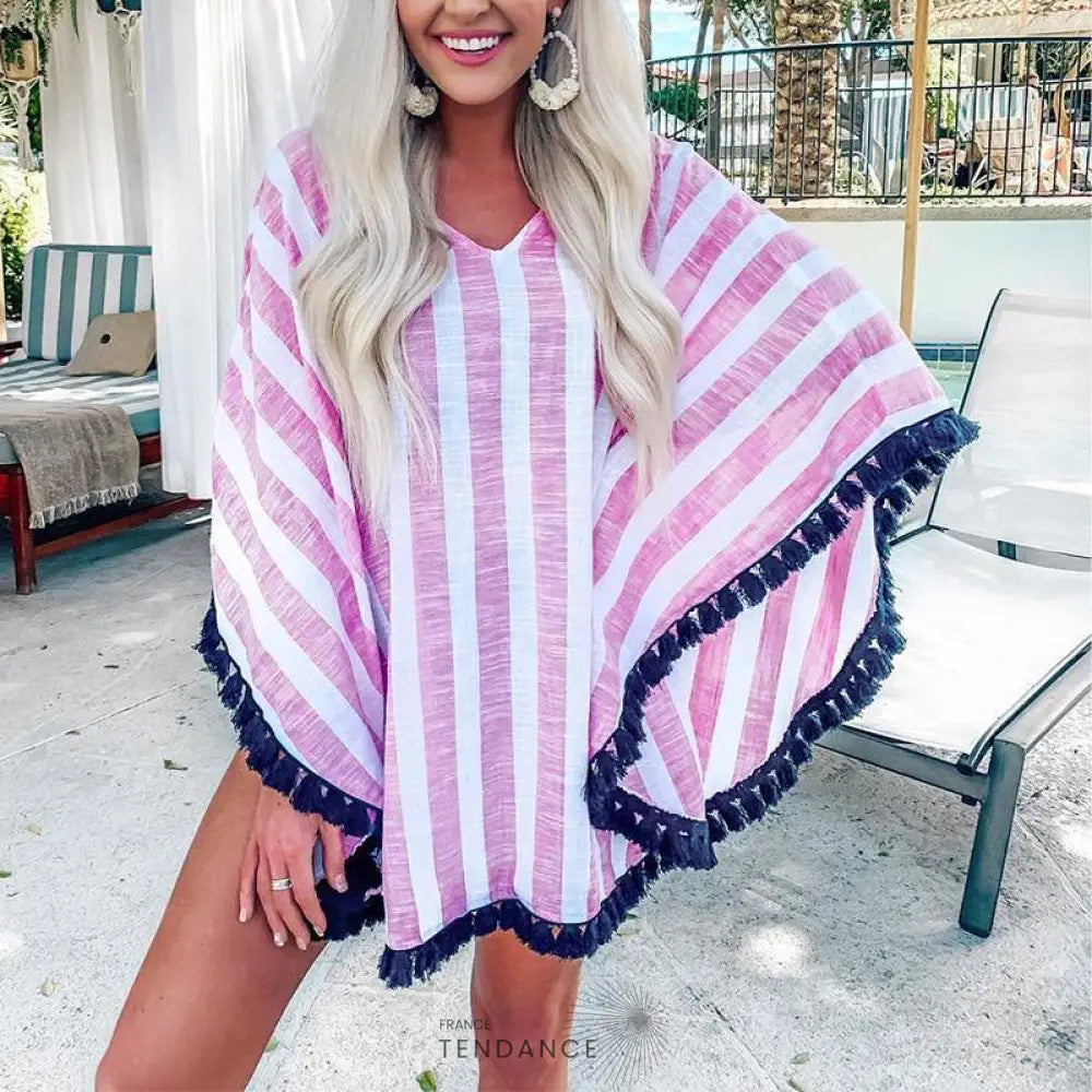 Poncho Léger à Franges | France-Tendance