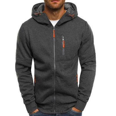 Pull à Capuche Zippé Tendance | France-Tendance