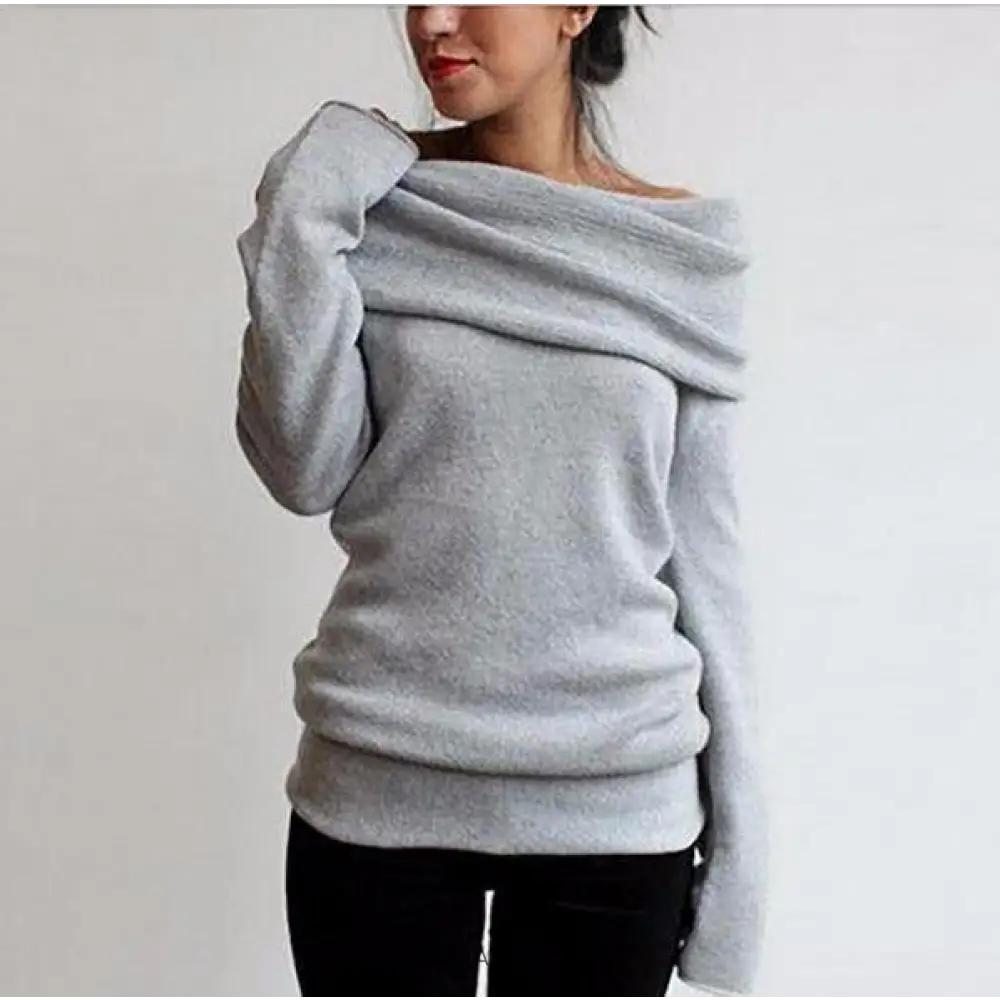 Pull Confortable Maxi Col | France-Tendance