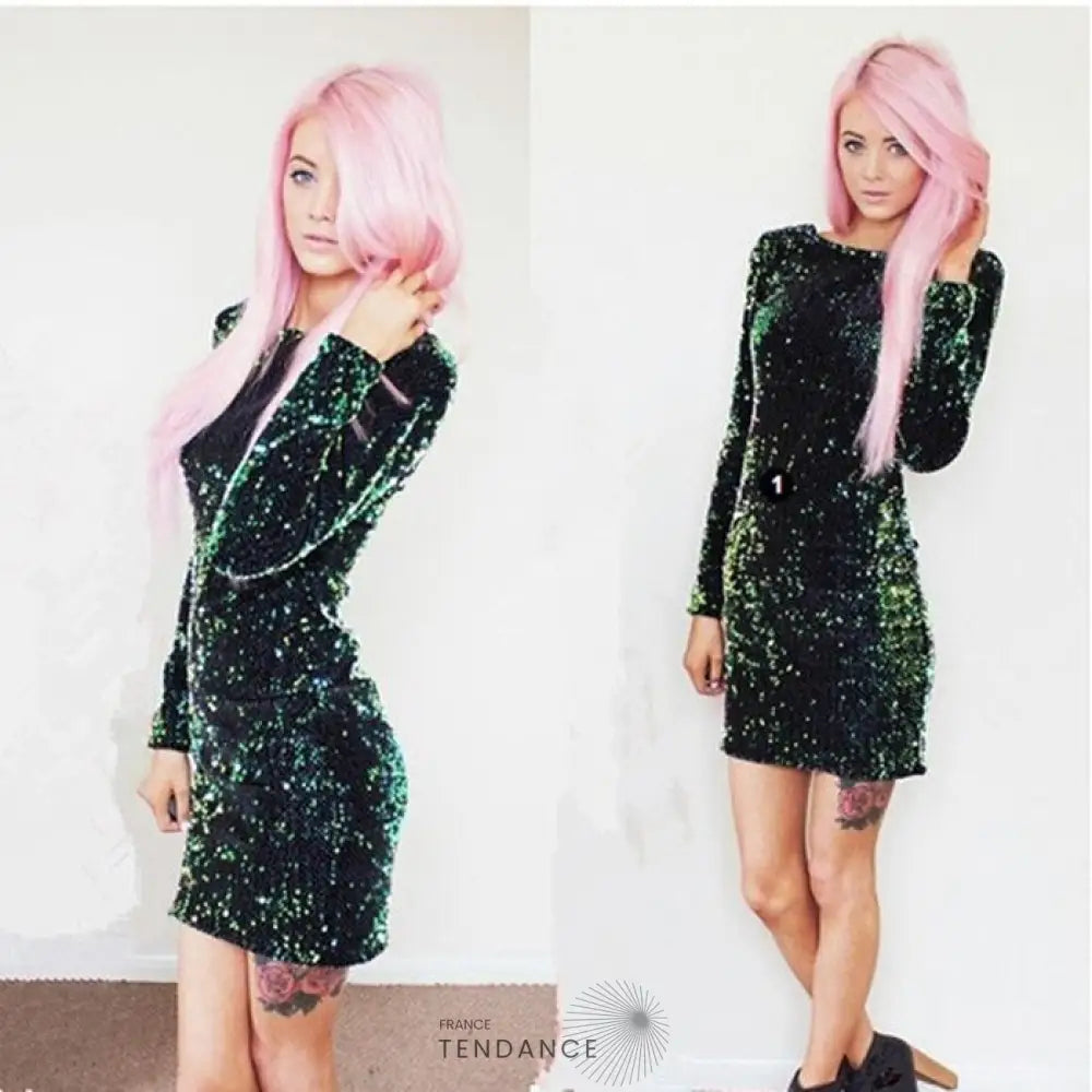 Robe à Sequins Shine | France-Tendance