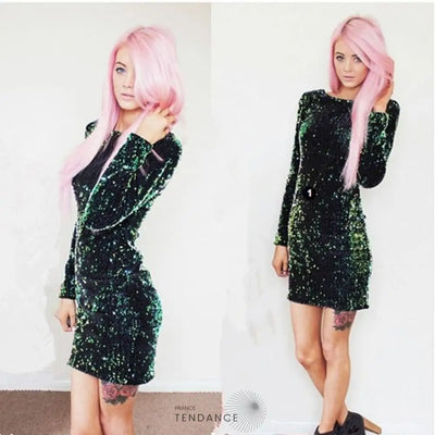Robe à Sequins Shine | France-Tendance