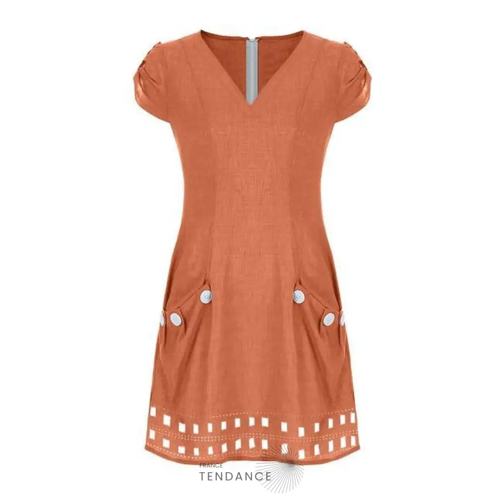Robe Casual Vintage | France-Tendance