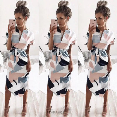 Robe Géometrik | France-Tendance