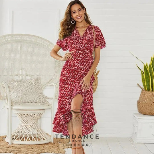 Robe Longue Imprimée | France-Tendance