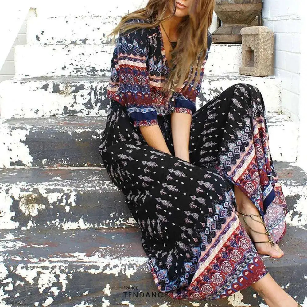 Robe Longue Style Hippie | France-Tendance