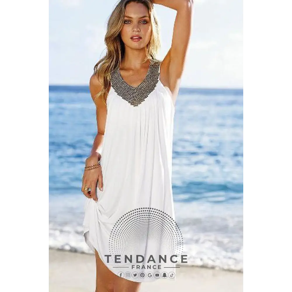 Robe De Plage Dos Nu | France-Tendance