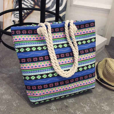 Sac De Plage Fourre-tout Imprimé | France-Tendance