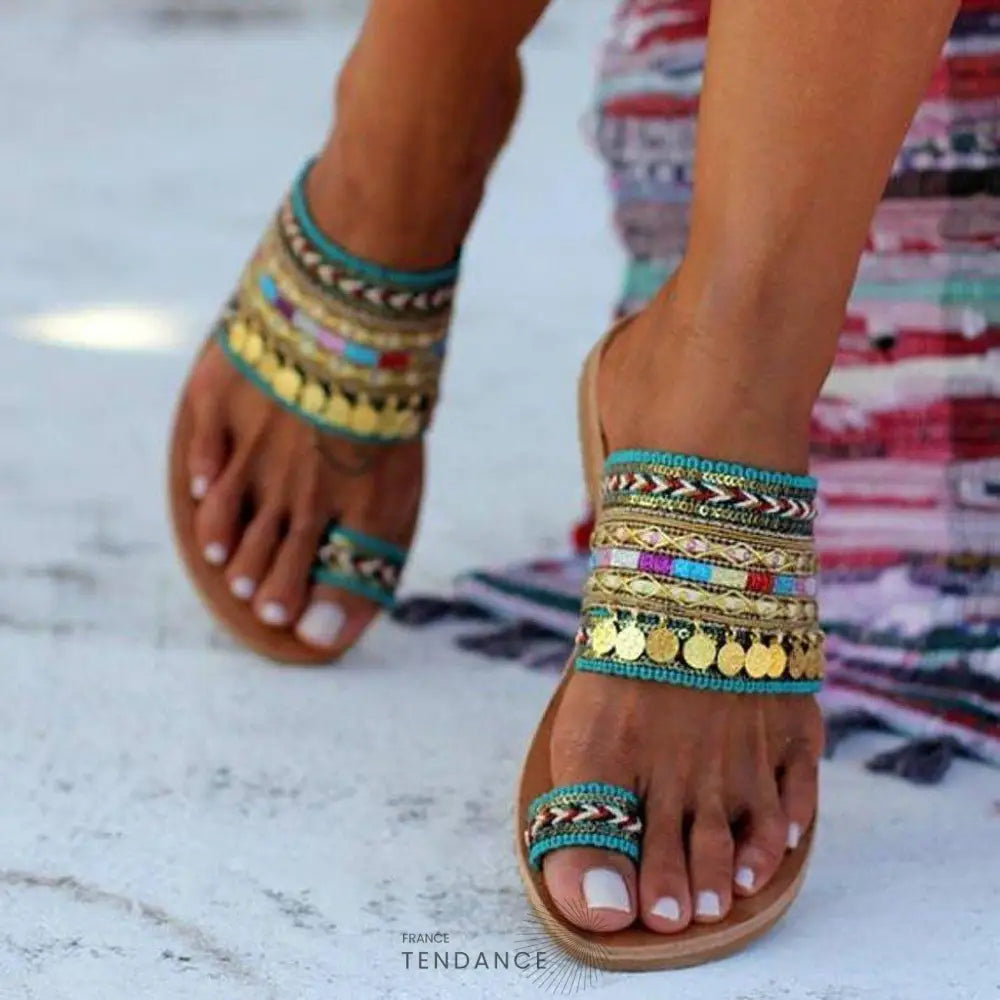 Sandales Ethniques | France-Tendance