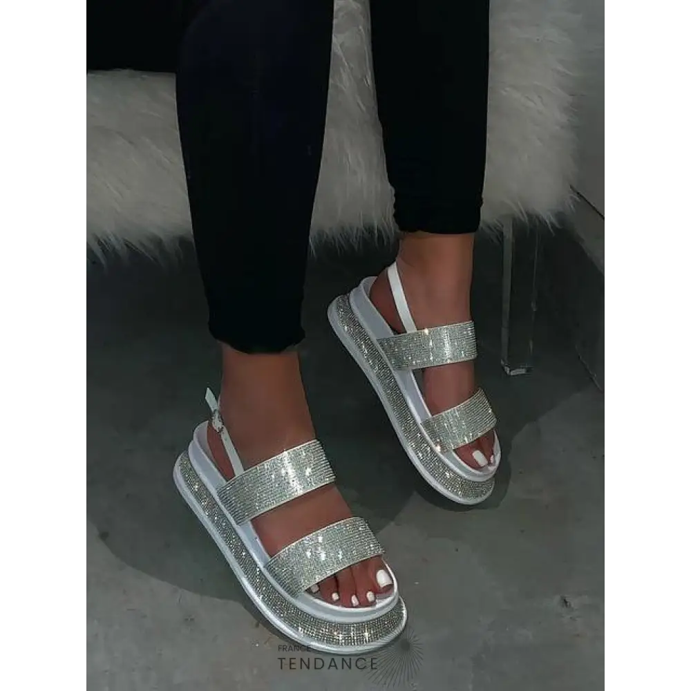Sandales Strass | France-Tendance
