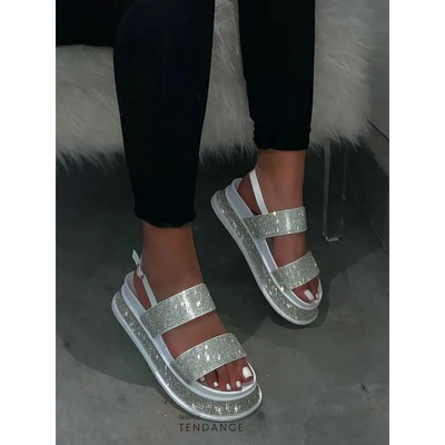 Sandales Strass | France-Tendance