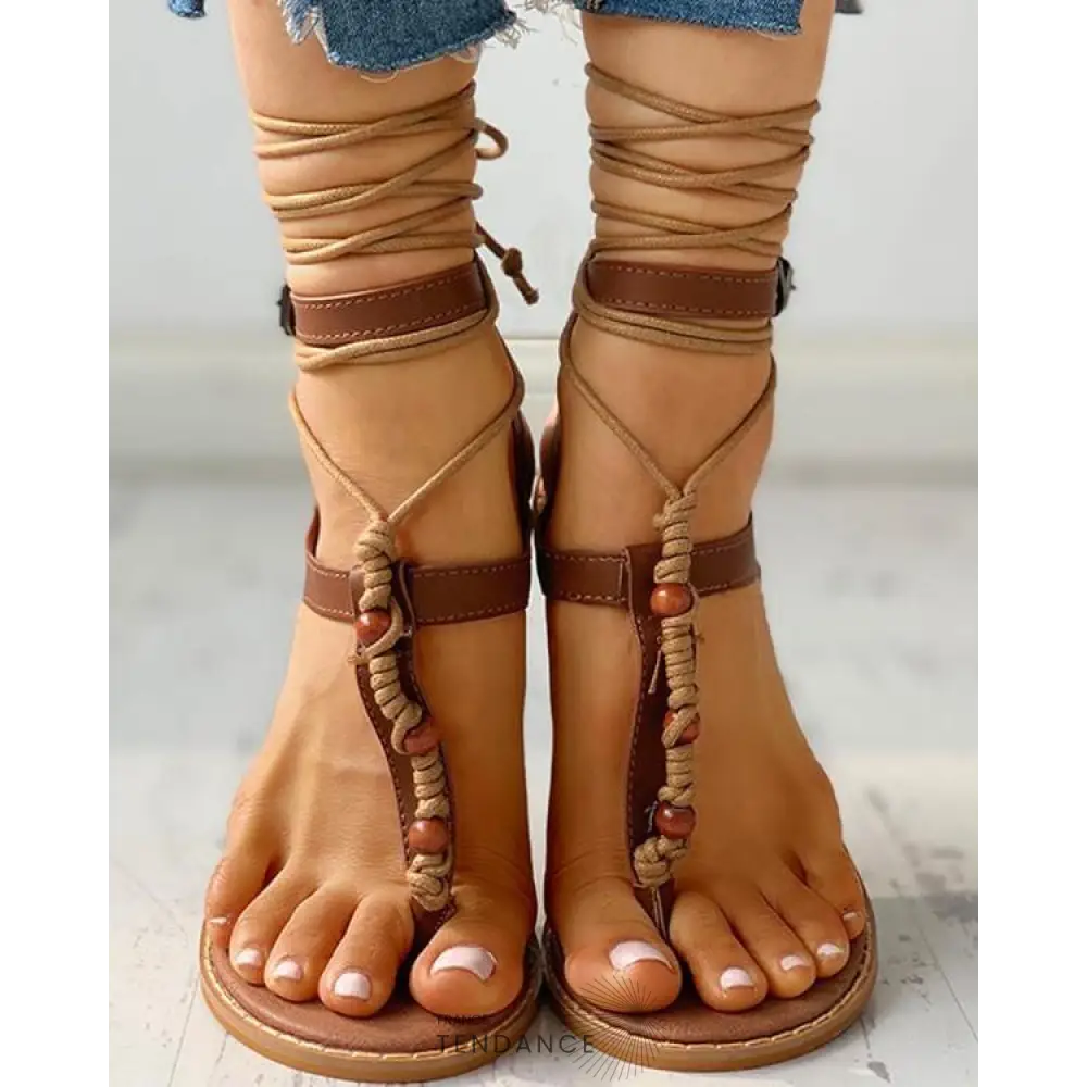 Sandales Style Spartiates | France-Tendance