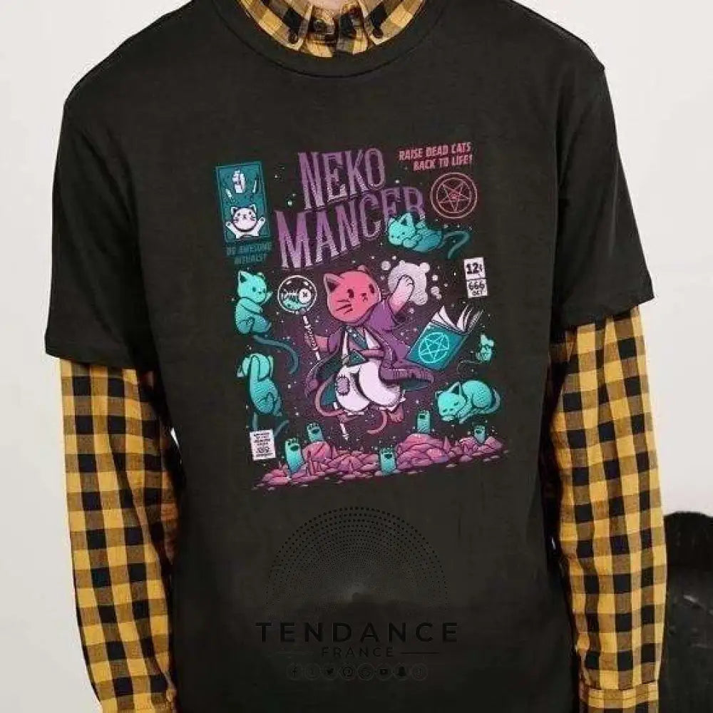 T-shirt Imprimé Neko | France-Tendance