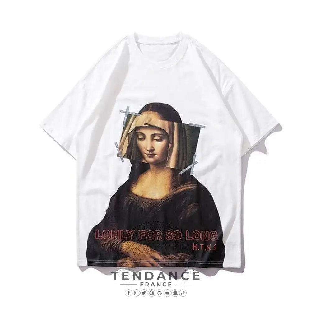 T-shirt Mona Lisa x Sad Virgin Mary™ | France-Tendance