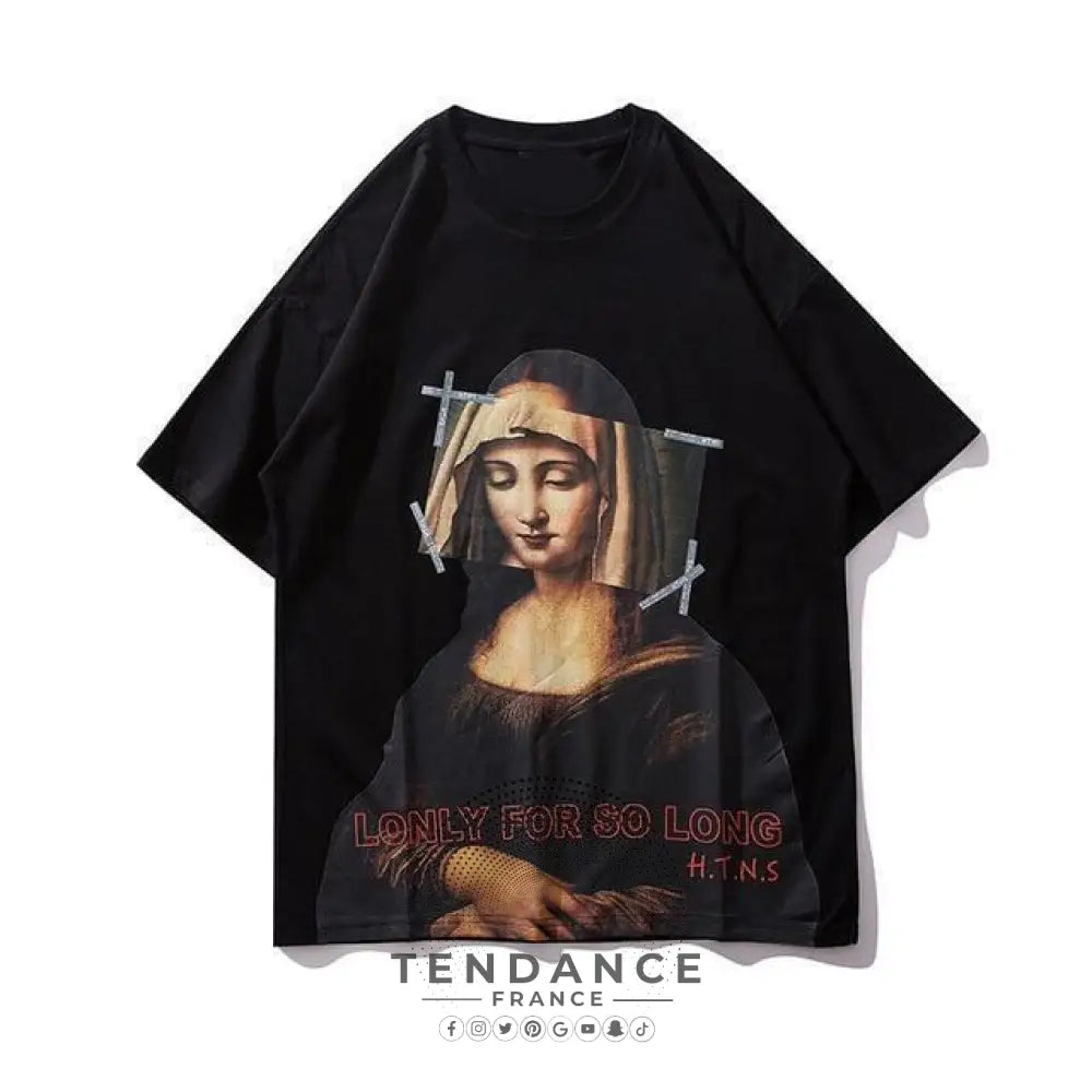 T-shirt Mona Lisa x Sad Virgin Mary™ | France-Tendance