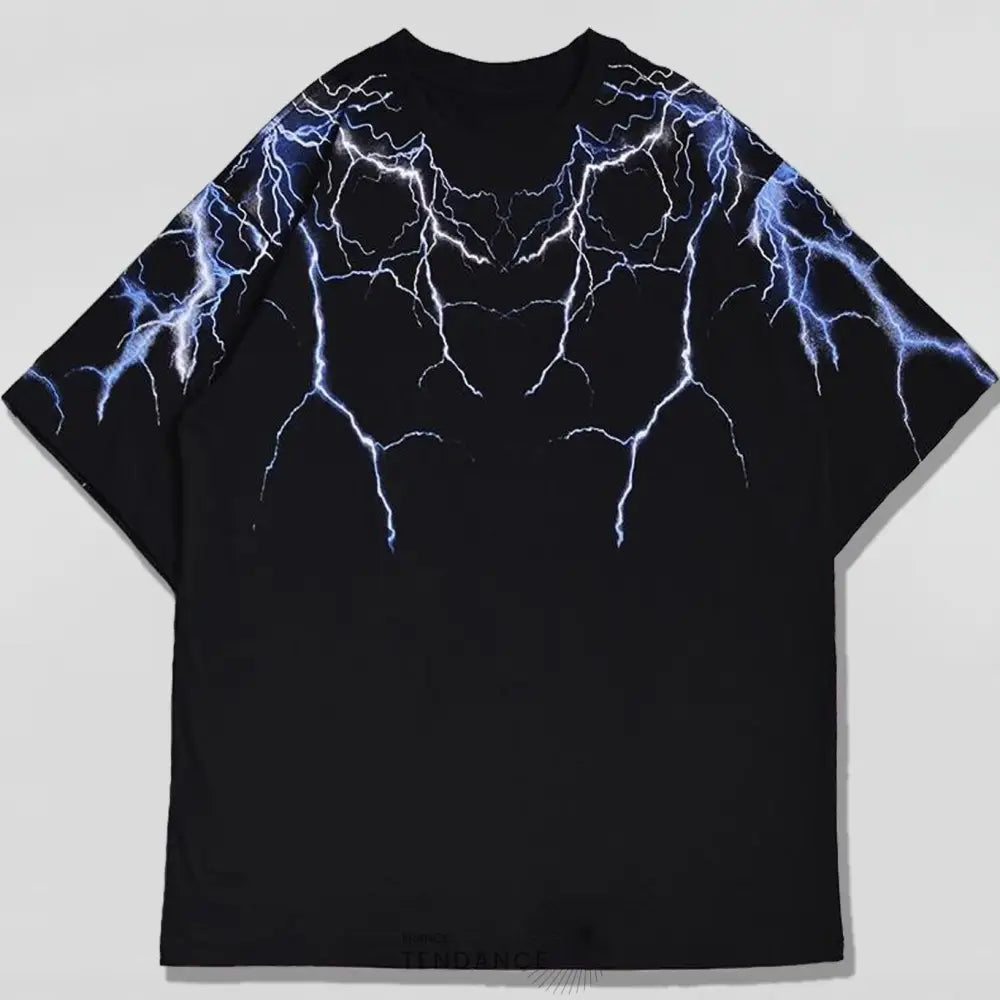 T-shirt Black Thunder | France-Tendance