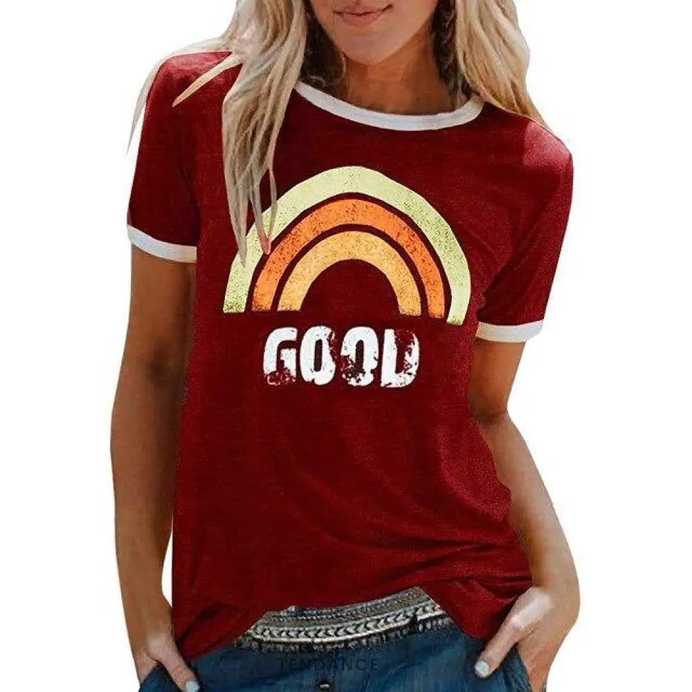 T-shirt Féminin Good | France-Tendance