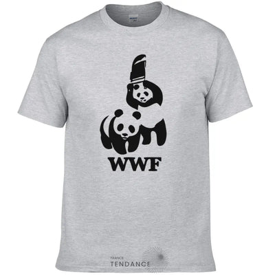 T-shirt Panda | Parodie Wwf | France-Tendance