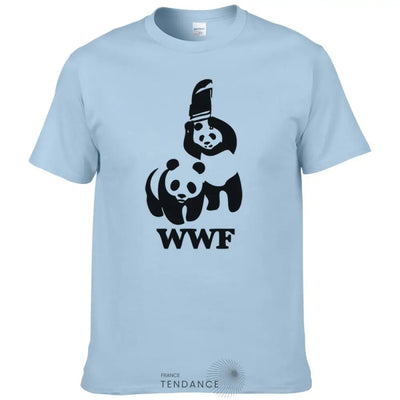 T-shirt Panda | Parodie Wwf | France-Tendance