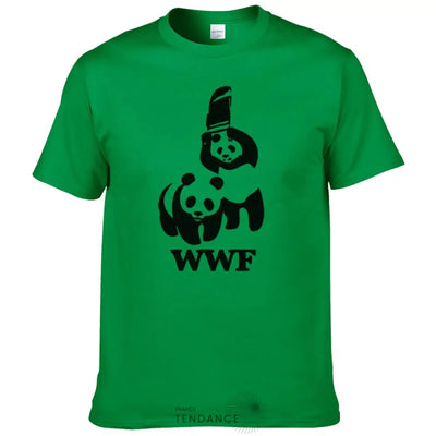 T-shirt Panda | Parodie Wwf | France-Tendance