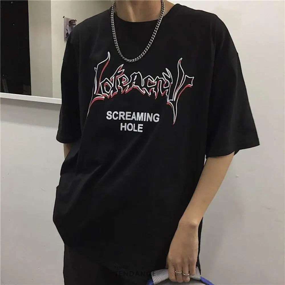 T-shirt Screaming | France-Tendance
