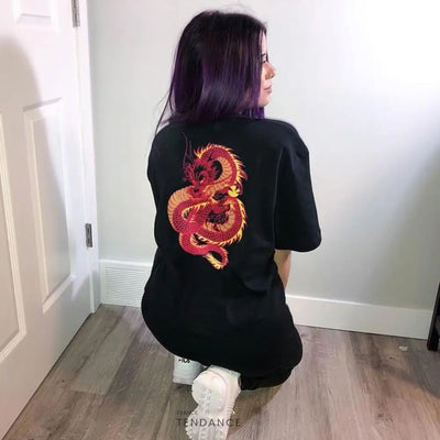 T-shirt Short Dragon | France-Tendance