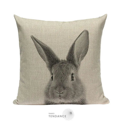 Taie De Coussin Décorative 45x45 - Série Bébés Animaux |