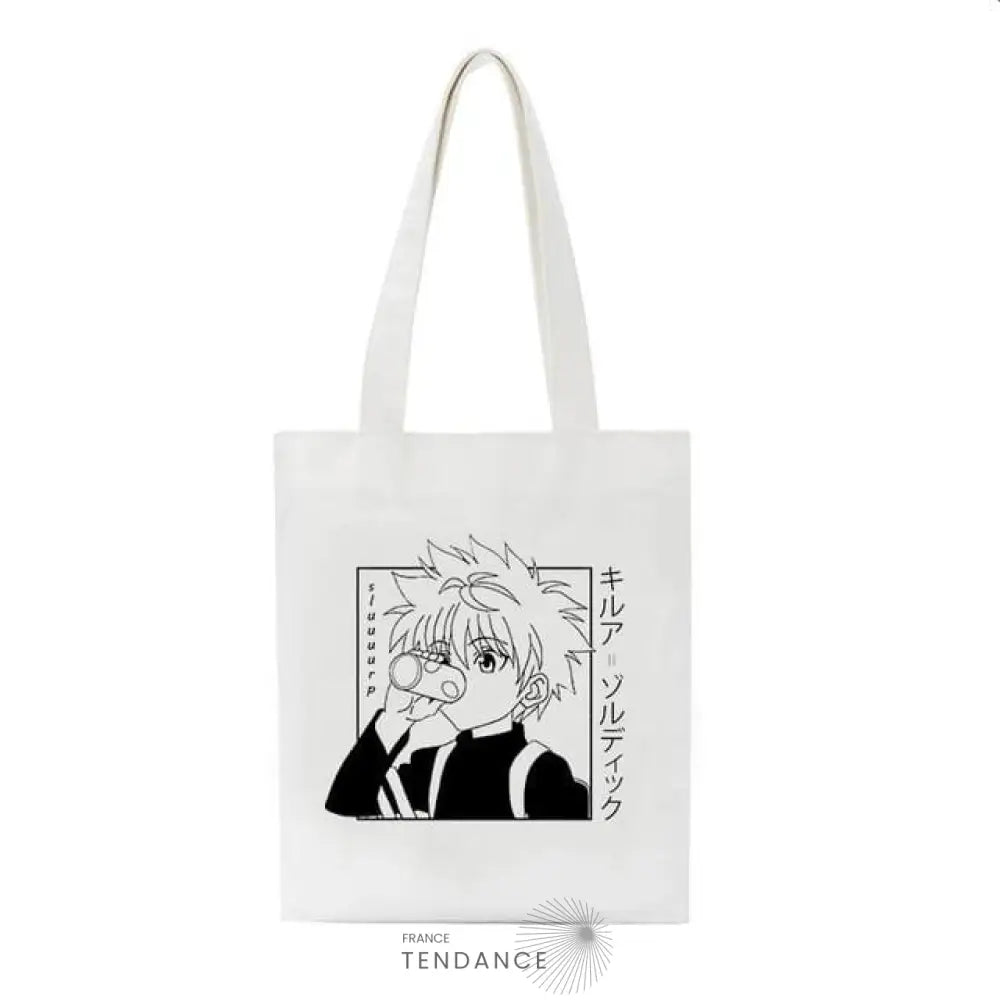 Tote Bag Kirua (blanc) | France-Tendance