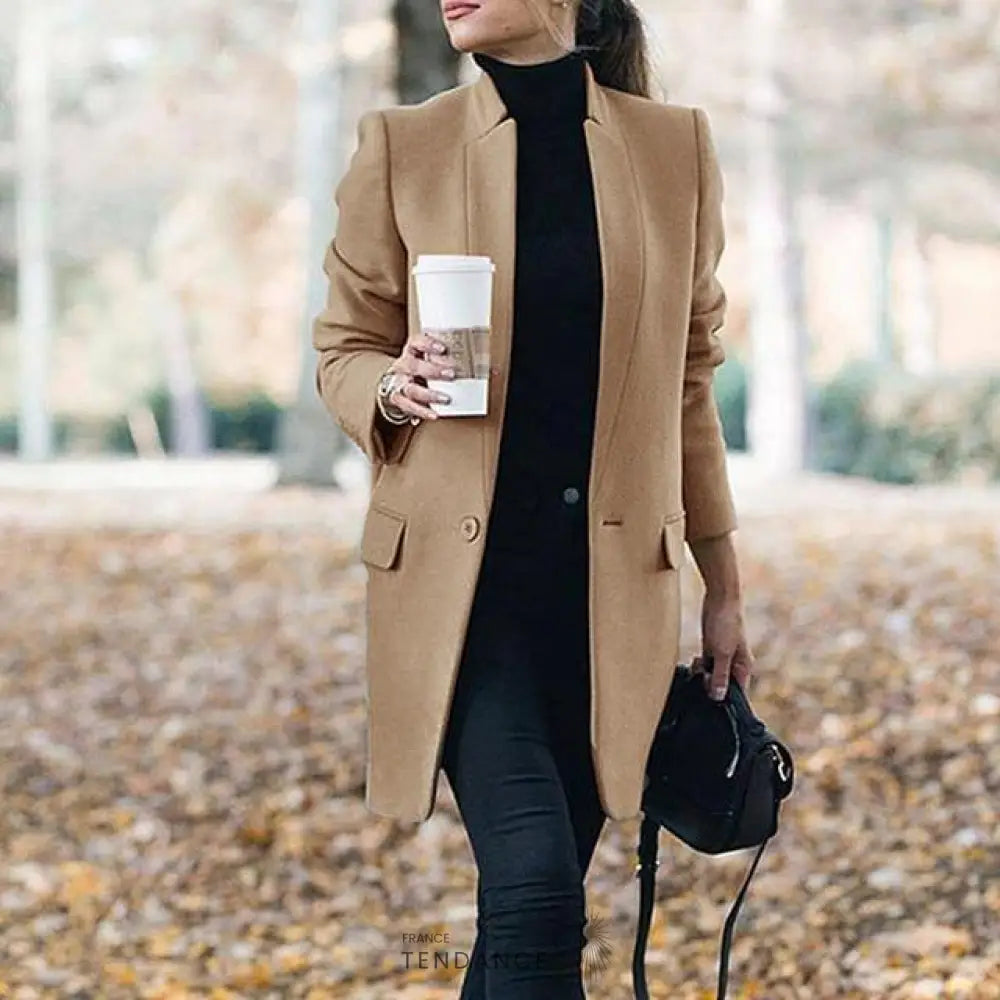 Veste Tiffany Col Mao | France-Tendance